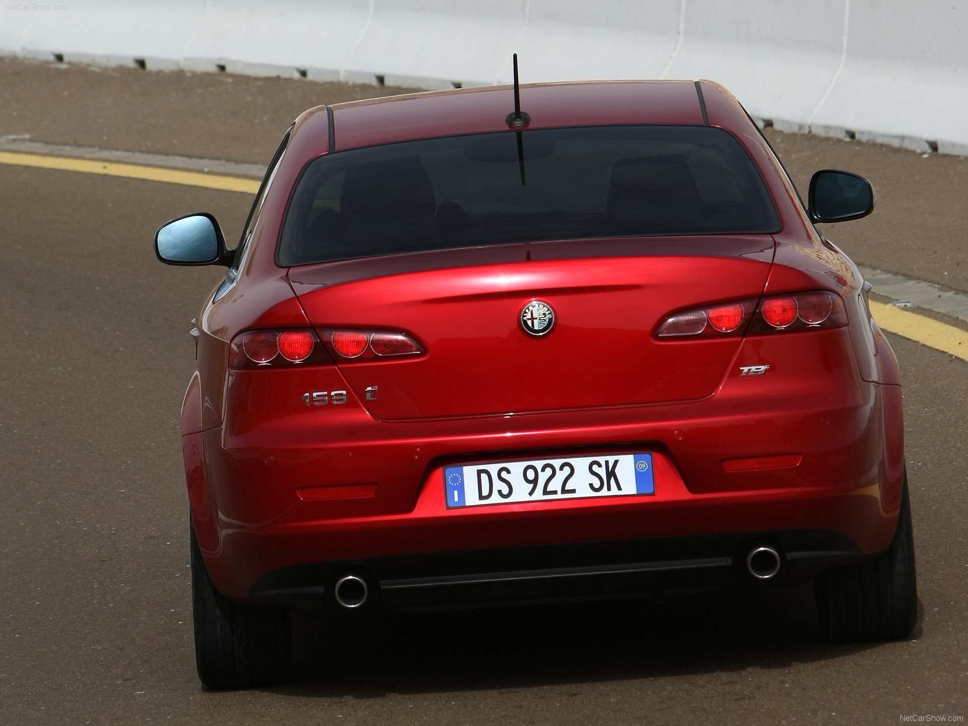 Alfa Romeo 159 2009 Arka Görünüm