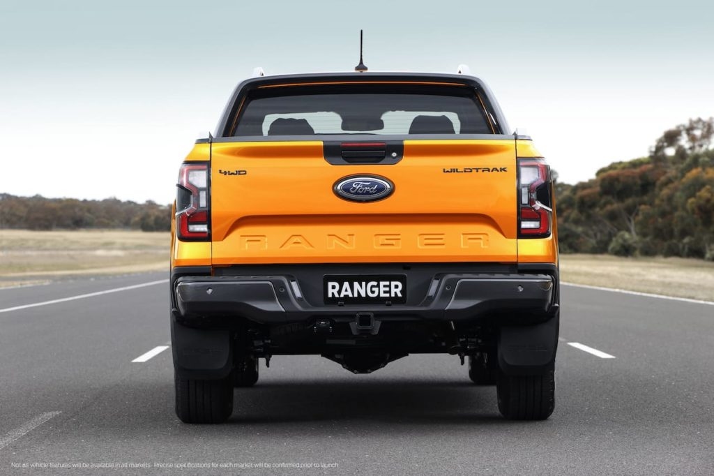 Ford Ranger 2022 Arka Görünüm